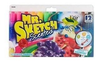 Mr. Sketch Surtido Olor Marcadores, 12 Pack (20072)