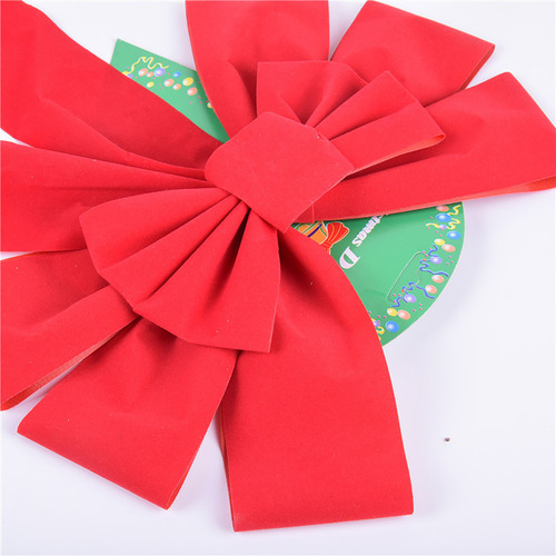 Decoración Navideña Con Forma De Lazo Para Colgar En Forma D