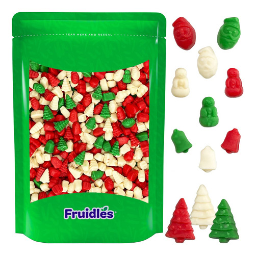 Christmas Mello Cremes Gummi Bears - Caramelos De Confiteria