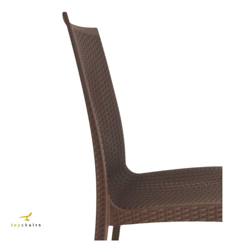Cadeira Rattan Kit Com 12