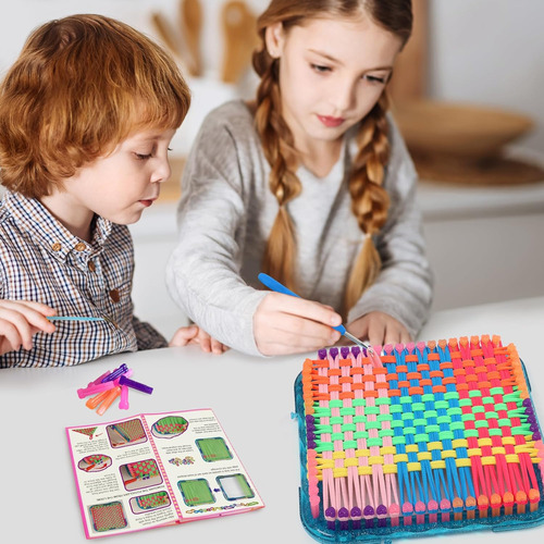Kit De Telar Para Niños, Ideal Para Niñas De 6 A 1