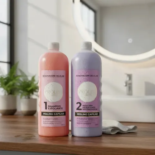Pack Tratamiento Shampoo Máscara Peeling Capilar Proliss | Cuotas