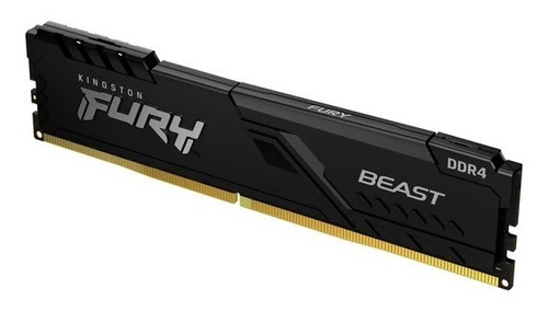 Imagen 3 de 7 de Memoria Ram Ddr4 8gb 2666mhz Kingston Fury Beast Kf426c16bb