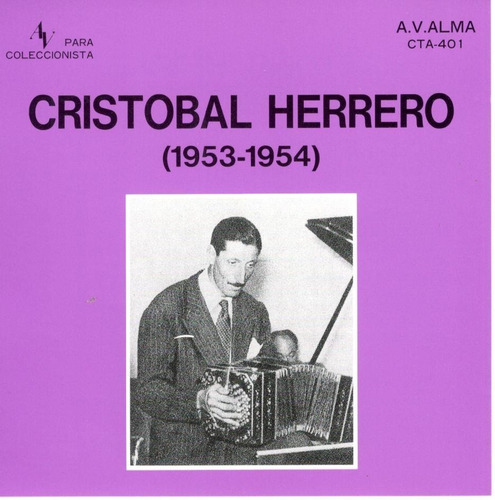 Cd Japonés Cristóbal Herrero Y Su Orquesta Típica (1953-54) (Usado)