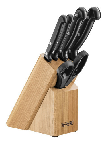 Tramontina Ultracorte juego de cuchillos con soporte 6 piezas