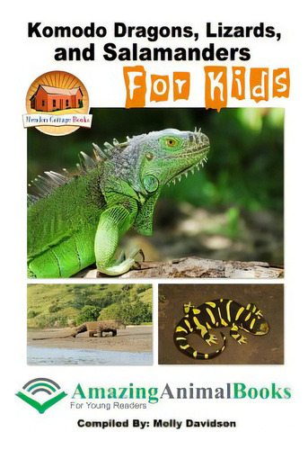 Komodo Dragons, Lizards, And Salamanders For Kids, De Davidson, John. Editorial Createspace, Tapa Blanda En Inglés