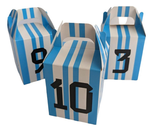 Cajita Sorpresa Selección Argentina X100 Un
