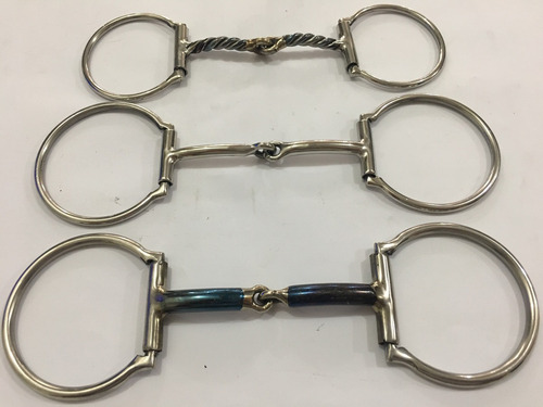 Bridão D Inox Embocadura Doma Adestramento Cavalo