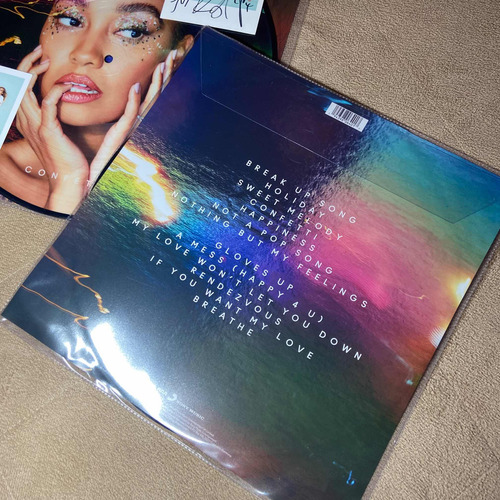 Little Mix Picture Disc Confetti + Polaroid Autografiada