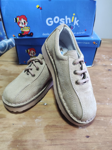 Zapato Gamuza Niño Talle 31 Talle 33