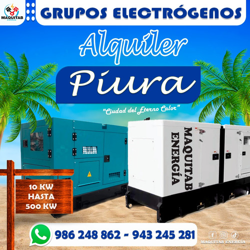 Alquiler De Grupos Electrógenos En Piura
