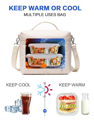 Bolsas De Almuerzo Con Aislamiento Nol Para Mujer, Bonita...