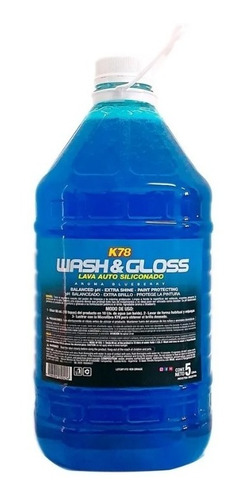 Shampoo Lava Autos K78 Wash & Gloss Siliconado 5 Litros
