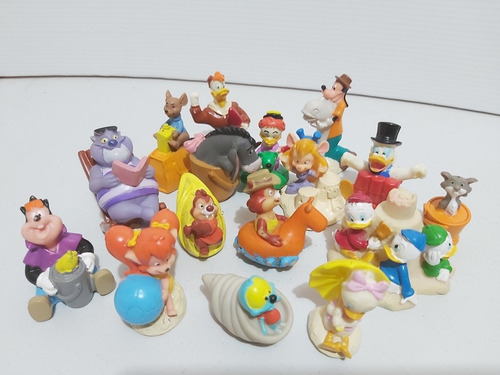 Splash De Sonrics Diferentes Figuras Disney 90's Lote De 16 (Usado)