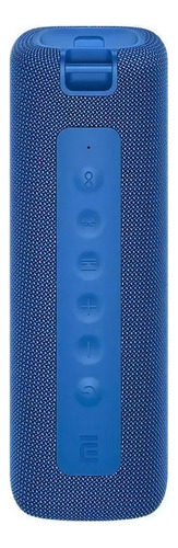Caja de sonido Bluetooth amplificada portátil Xiaomi 16w azul. Color: azul