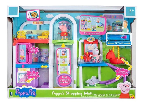 Peppa Pig Playset Shopping Con Figuras Pep0701