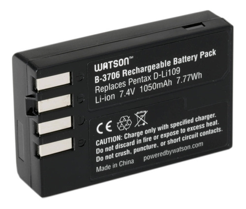 Watson D-li109 Lithium-ion Battery Pack (7.4v, 1050mah)