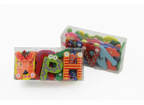 Pack 52 Letras Y 20 Números Con Iman Juego Didactico Niños