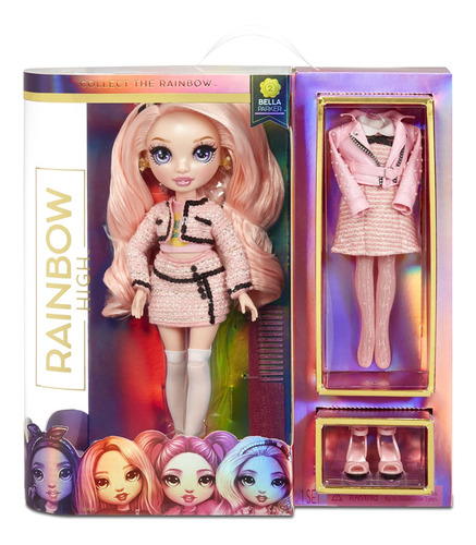 Imagem 2 de 8 de Boneca Rainbow High Fashion Bella Parker Meninas