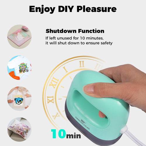 Mini Máquina De Prensa De Calor 3 Ajustes Para Manualidades