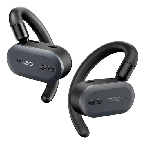 Tozo Open Ear Tws Control Táctil Bat Larga Duración Black
