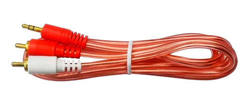 Cable De Audio Plug De 3.5 Mm A 2 Rca 5 Mts Longitud