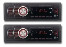 Comprar Kit 2 Rádio Som Carro Usb Aux Cartão Sd Rádio Fm Automotivo