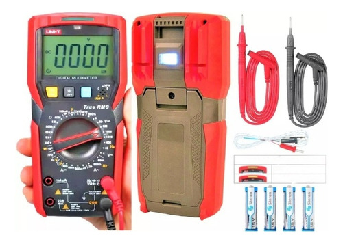 Multímetro Testes Multitester Linterna Ut89x Temperatura Ncv