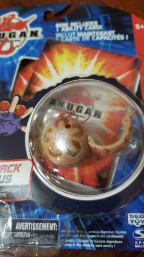 Bakugan Serpenoid Subterra Blister Coleccionista + Carta