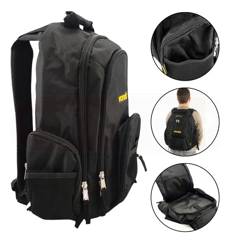 Mochila P/ Notebook, Ferramentas Impermeável Mov200 - Vonder