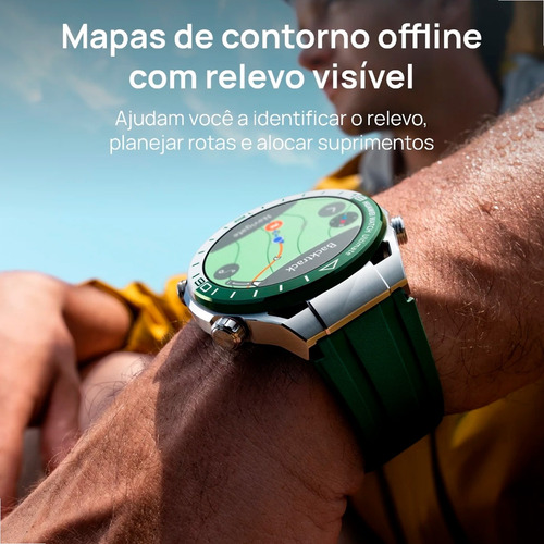 Relógio Smartwatch Huawei Ultimate Amoled Gps Inteligente