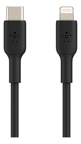 Cable De Usb-c A Lightning Boost Charge 1m Negro - Belkin Negro