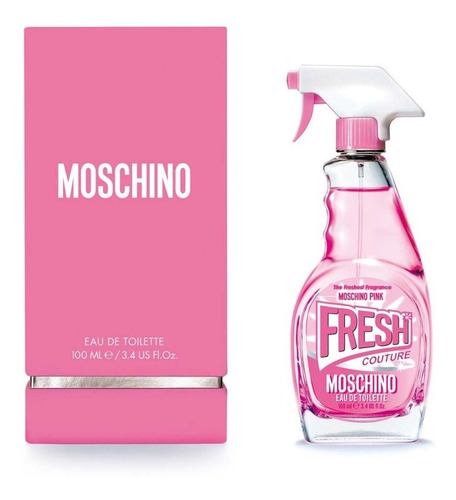 Moschino Fresh Couture Pink Edt 100 Ml Para Mujer. Original.