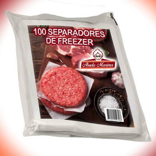 Separadores Para Freezer Lamina 20x25 Alimentos Cocina 100u