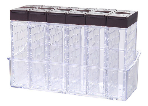 Caja De Condimentos Abierta, Recipiente Transparente Para Al