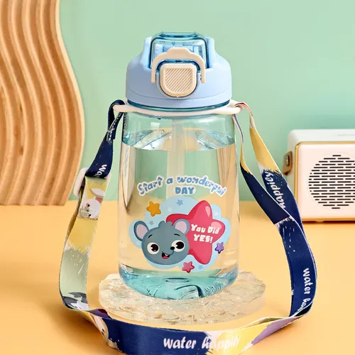 comprar Vaso Con Pajita Infantil Con Dibujos Animados Para Niños, Va