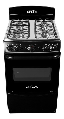 Estufa Con Horno,gratinador,abba Ab 201-5  Negro Gas Propano