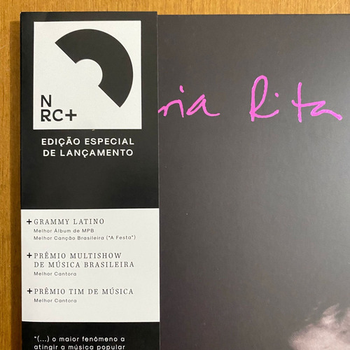 Lp Disco De Vinil Maria Rita - Maria Rita Nrc+ Limitado Edição Limitada (Usado)