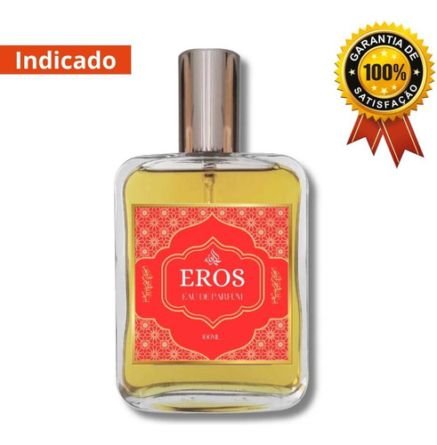 Perfume Eros Red 100ml Masculino- Árabe Oriental Amadeirado Top - Alta Fixação