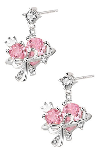 E Collar Con Colgante De Corazón Pendientes De Corazón De