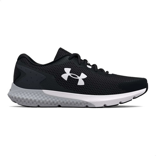 Tenis para hombre Under Armour Charged Rogue 3 color black/mod gray (002) - adulto 7.5 MX