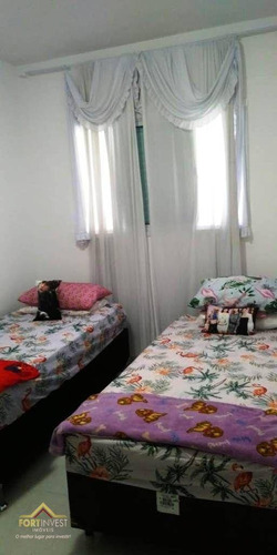 Imagem 19 de 22 de Flat Com 1 Dormitório À Venda, 41 M² Por R$ 240.000,00 - Ocian - Praia Grande/sp - Fl0007