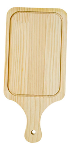 2 Bandeja Para Servir Tabla De Cortar De Madera, Bloques , M