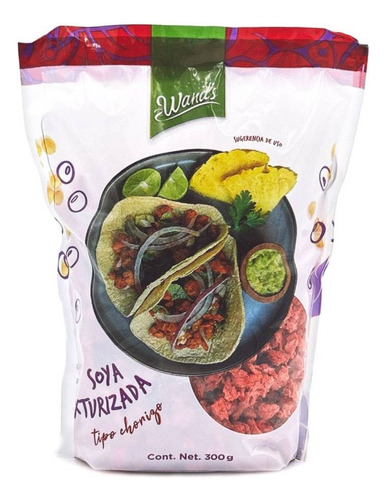 2 Pza Soya Texturizada Wand's Sabor Chorizo 300 G