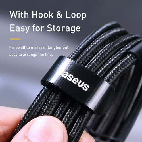 Cable Baseus 2 M Usb Tipo C A C Pd 2.0 Q.c 3.0 100w 20v 5a