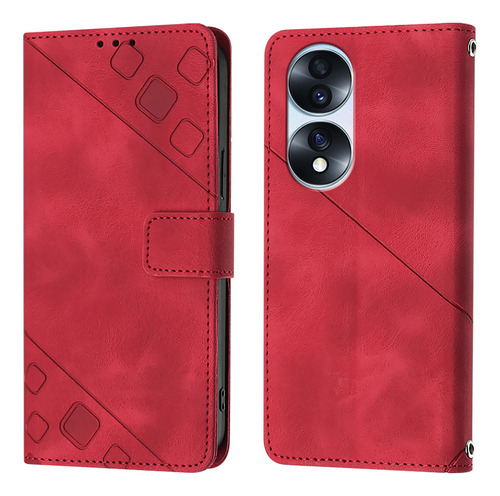 Funda De Piel Tipo Cartera Con Solapa Para Huawei Honor Stra