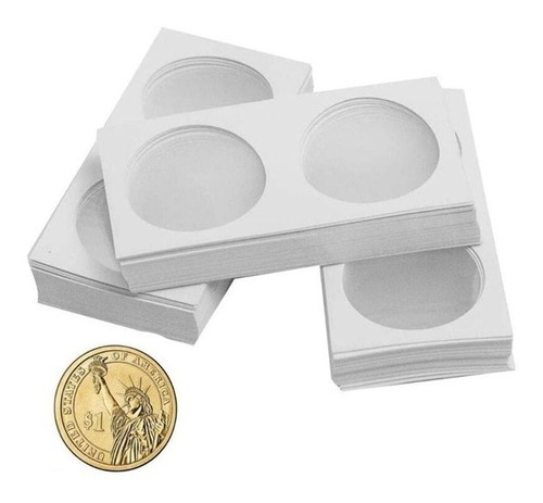 Imagen 1 de 4 de 50 Cartones Para Monedas / 12 Medidas Disponibles