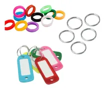 Comprar Jgo De Identificadores De Llaves Y Argollas 30 Pzas Colores