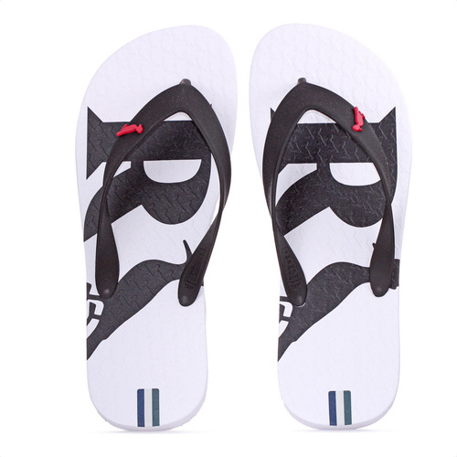 Chinelo Branco Masculino Confortavel Resistente Não Derrapa