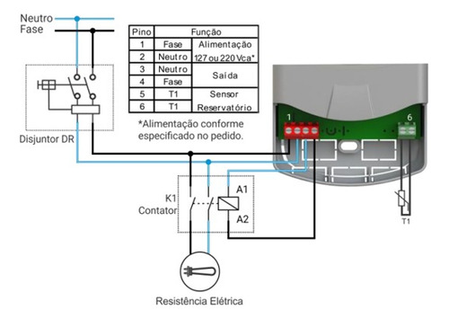 Tholz Controlador Digital Temperatura (banho) Tlz 1204n